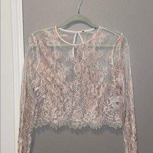 Lace top